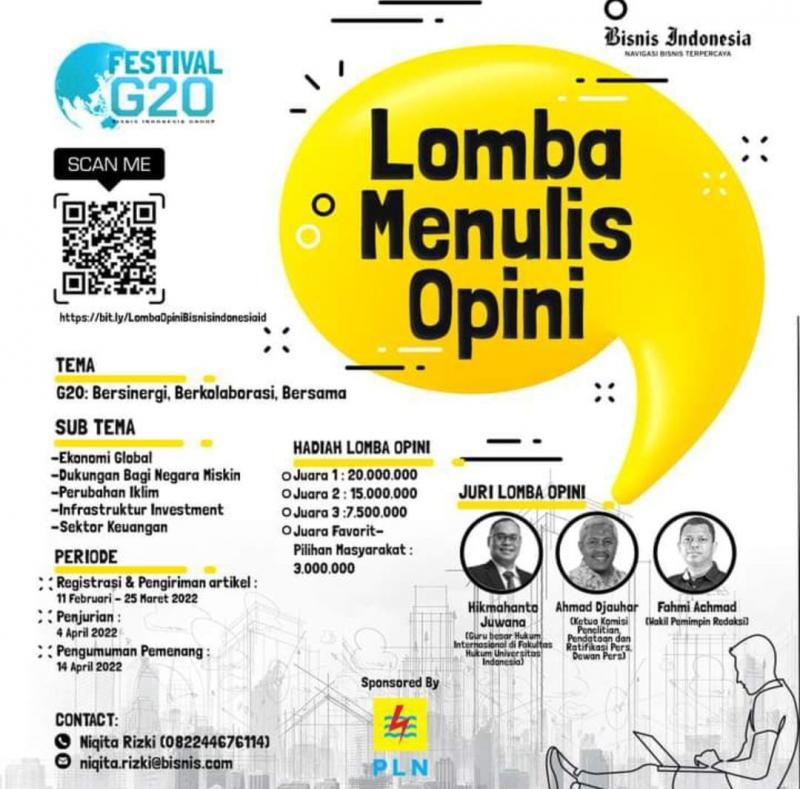 lomba menulis opini